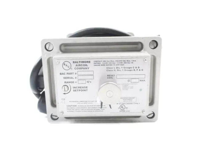 Baltimore Aircoil 311795 480Vac 15A Nsnp