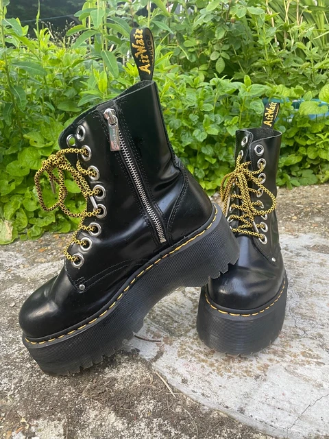 jadon max women's leather platform boots