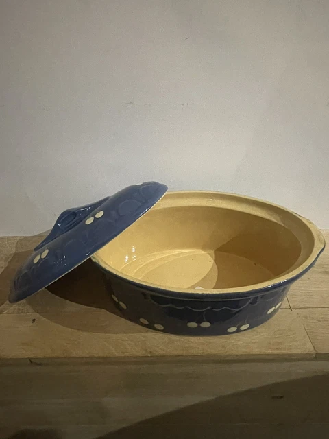 Terrine Ancienne En Terre Cuite Vernissée - XIXe Siècle - Provence - Ovale 30 Cm