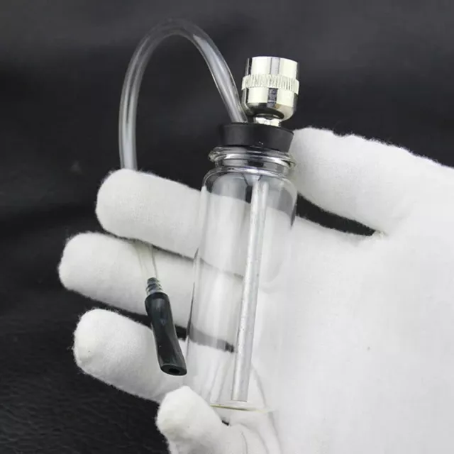 Glass Bottle Water Pipe Portable Mini Hookah Shisha Tobacco Smoking Pi-wq