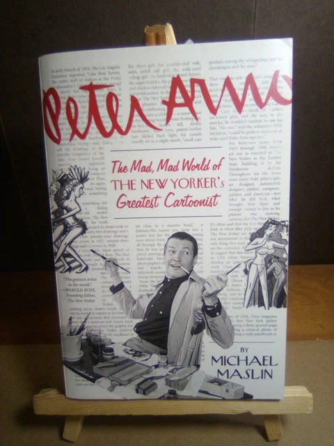 Peter Arno: By Michael Maslin "UNCORRECTED PROOF" Softcover
