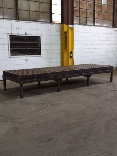 Acorn Welding Table 48"W x 144"L x 24"H - Used - AM22260