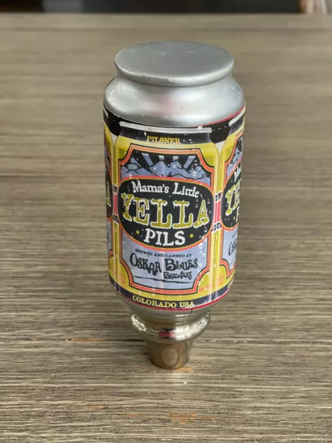Oskar Blue's "Mama's Lil Yella Pils" Tap Handle