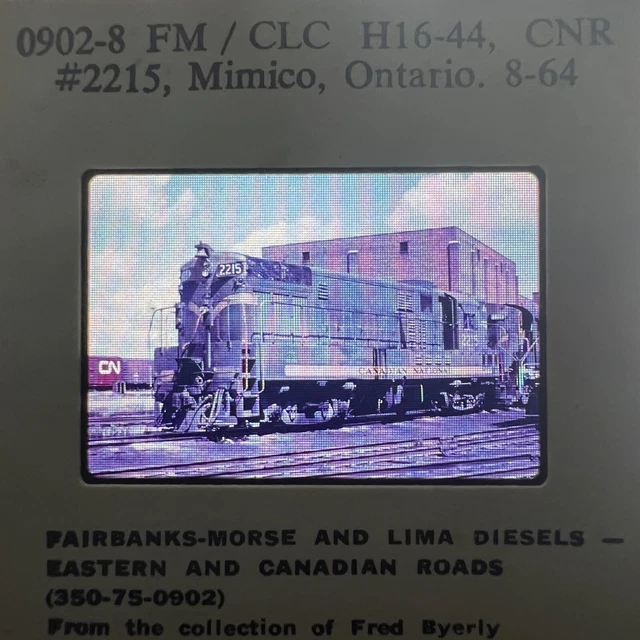 0902-8 FM / CLCH16-44, CNR#2215, Mimico, Ontario.8-64