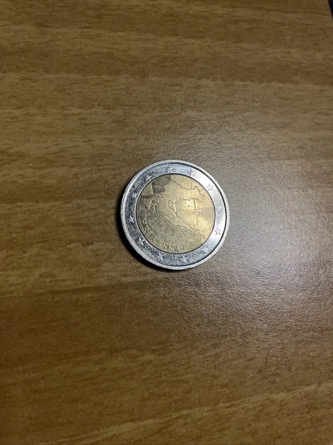 valore moneta da 2 euro hrvatska 2023