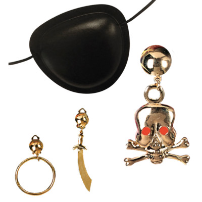 Set benda e orecchino da pirata SMIFFYS 