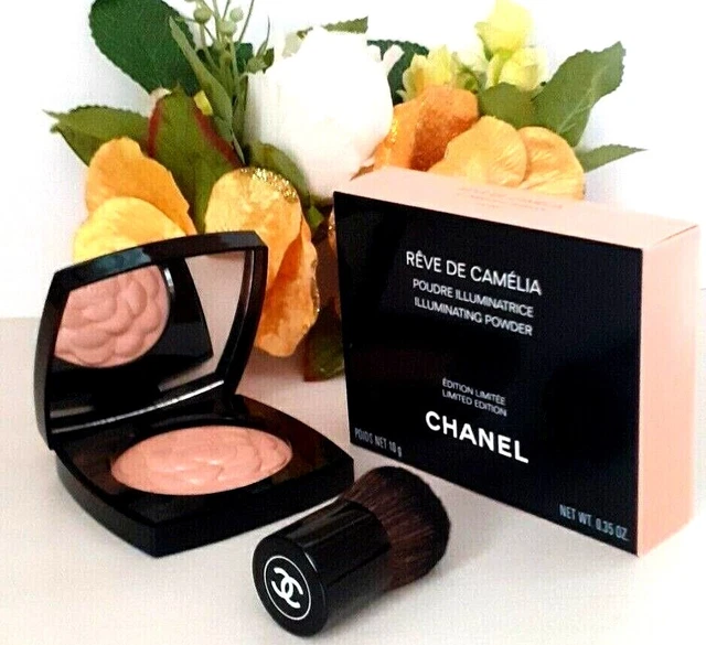 CHANEL REVE DE Camelia Illuminating Powder #Pinkish Beige
