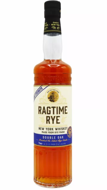 New York Distilling - Ragtime Rye - Double Oak Cask Strength 3 year old Whisk...