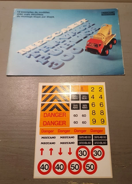 Meccano Meccakit Travaux Publics 300 - Boîte Vintage Incomplète Pour Pièces