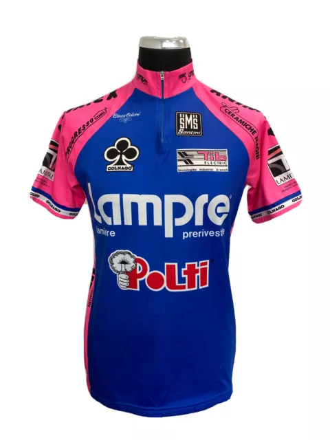 Maglia Bici Ciclismo Shirt Santini Cyclismo Maillot Lampre Animexjhg726