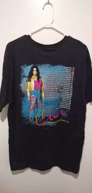 Vintage Cher Dressed To Kill Concert Tour Graphic T-Shirt Size Large 2