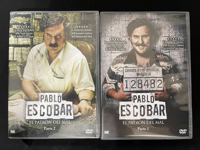 EBOND PABLO ESCOBAR , EL PATRON DEL MAL  Parte 1 e Parte 2 DVD