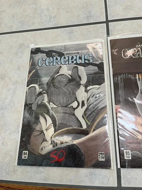 Cerebus The Aardvark #94,95,123 VF/NM  Aardvark-Vanaheim 3- Comics Dave Sim! 2