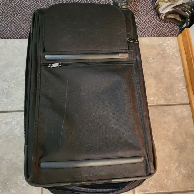 Tumi Expandable Carry On Black Alpha G4 Luggage Suitcase