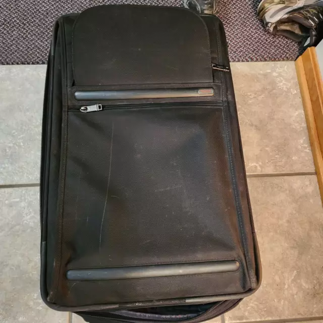 Tumi Expandable Carry On Black Alpha G4 Luggage Suitcase