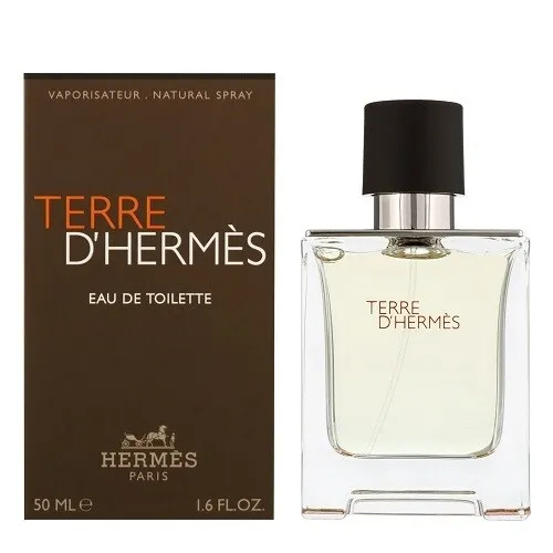 Hermes Terre D'hermes 50Ml Edt Spray Brand New & Sealed