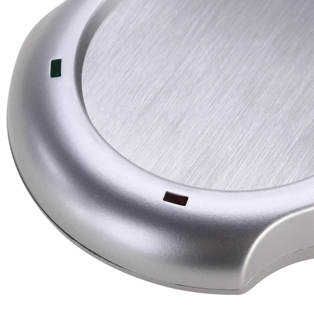 Plaque Chauffe-Bougie FOLOSAFENAR - USB, 5V/2A, Arrêt Automatique, Verre Trempé, Pour Bureau Ou Domicile