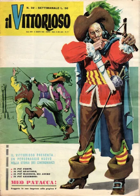 [MAB35] rivista a fumetti VITTORIOSO anno 1960 numero 32