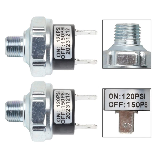 Tbest Interrupteur Automatique De Pression D'air Triphasé Commutateur