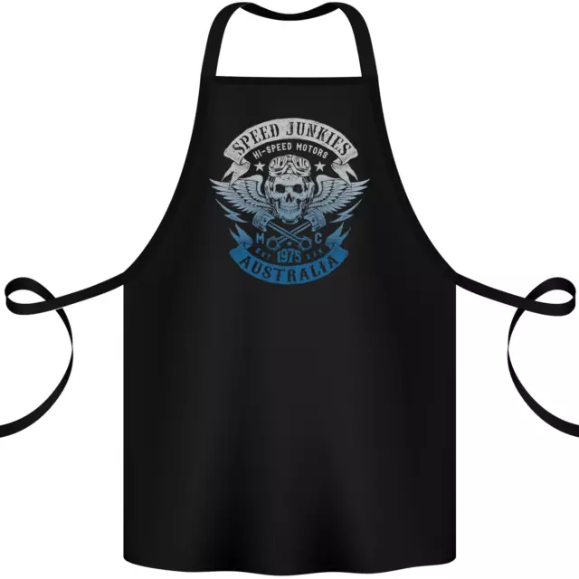 Australia Speed Junkies Biker Motorcycle Cotton Apron 100% Organic