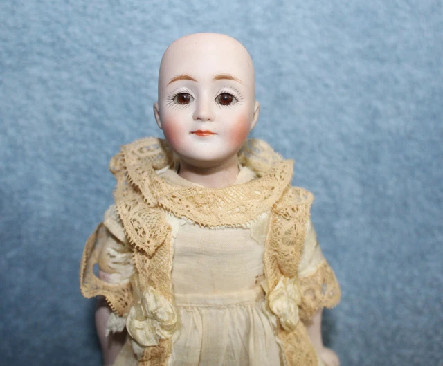 ANTIQUE~10" Doll~German~Porcelain Bisque~All Original~KESTNER GIBSON GIRL~BEAUTY 17