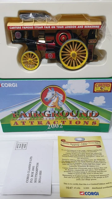 CORGI 1/50 SCALE CC20309 - Garrett Showmans Tractor & Trailer J.Rowlands & Sons EUR 194,99 - FR