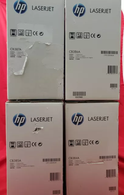 HP 824A Set CMYK - Genuine Print Cartridge CB384A, CB385A, CB386A, CB387A  - OEM 2