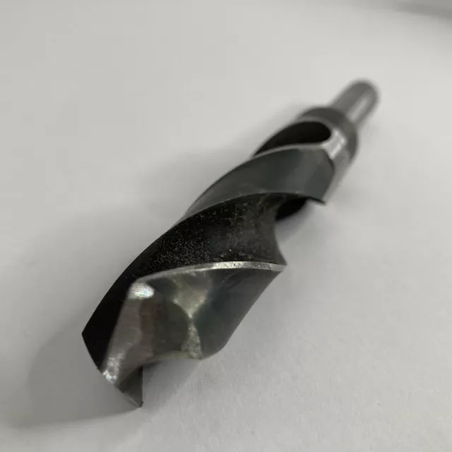 Michigan Drill 303 25/32 HSS Silver & Deming 1/2 Shank 118 Point 2