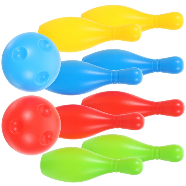 Ludi - Jeu de 5 Quilles en Forme de Chats + 1 Balle - Jouet d'Éveil en Plastique Souple pour Développer la Dextérité et la Motricité - À Partir de 10 Mois Ludi - Jeu de 5 Quilles en Forme de Chats + 1 Balle - Jouet d'Éveil en Plastique Souple pour Développer la Dextérité et la Motricité - À Partir de 10 Mois