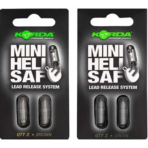 Korda Mini Heli Safe Lead Release System - Brown or Green