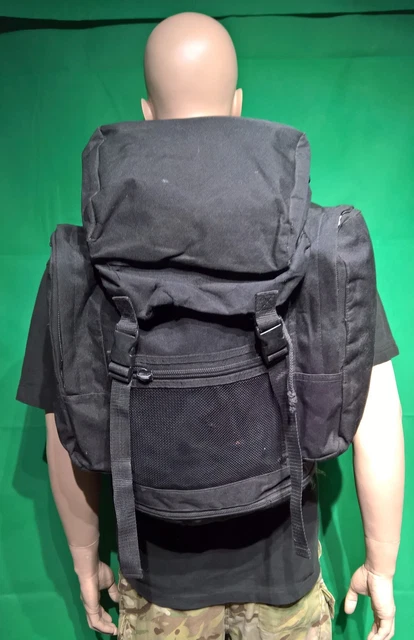 BRITISH ARMY FIELD Pack Black Nsn:8465-99-131-6017 £19.99