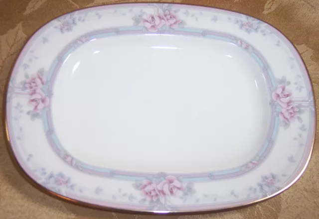 Rare 7 7/8" Relish/Butter Tray MAGNIFICENCE By NORITAKE of Japan 9736 Exquisite