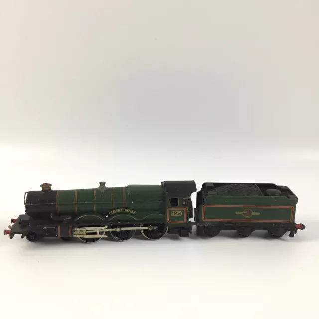 Train Hornby Dublo Locomotive and Tender W.R Cardiff Castle 4075