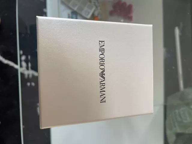 emporio armani herrenuhr schwarz neu 