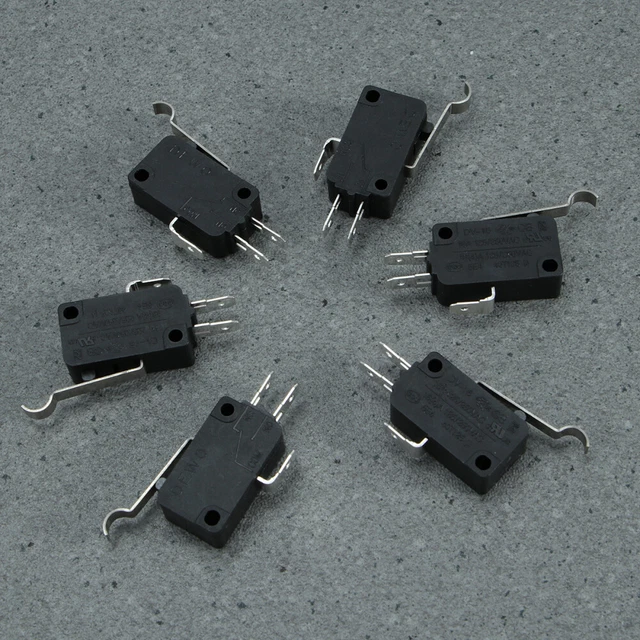 12 PCS FILAMENT Sensor Limit Switch Push Button Curved Handle £7.99 ...