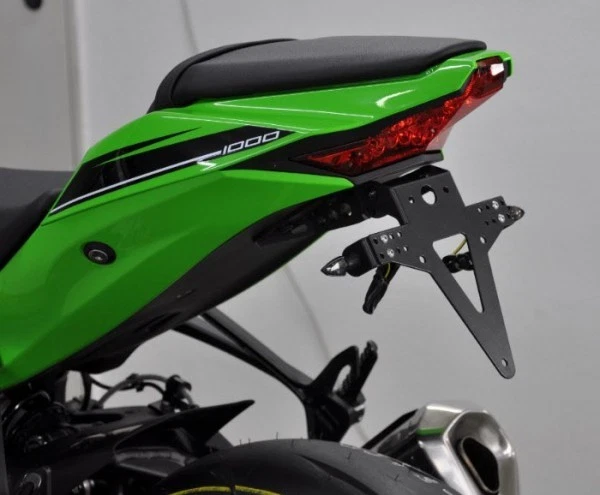 License Plate Holder/Heckumbau Kawasaki ZX-10R Since 2016 Adjustable, Tail Tidy