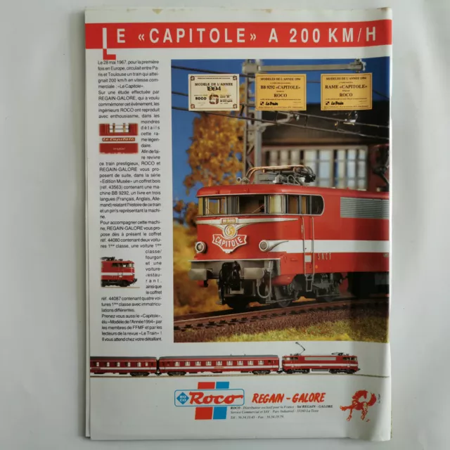 Le Train - N°90 - Oct. 1995 - Revue - Spécial miniature - Les BB 16500 - Express