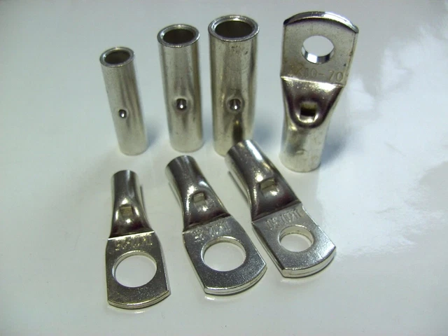 10 Kabelschuhe Rohrkabelschuhe 6 bis 120 mm² Ringösen M5-M16