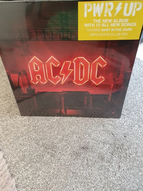 Ac/Dc - Power Up - Ltd Edt Yellow Vinyl Lp