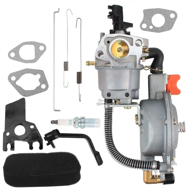 ¡Convierte tu generador en propano con un nuevo kit de carburador de combustible dual!
