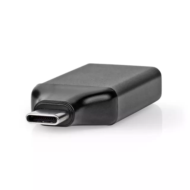 Nedis 3.2 Gen 1 USB-C Male HDMI Output Adapter 4K@60Hz Black/Grey