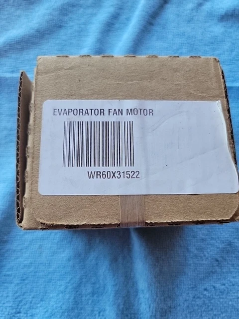 WR60X31522 Evaporator Fan Motor For GE Refrigerator - 115V/60Hz Replacement Part