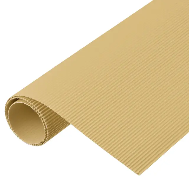 5pzs Corrugado Papel Hojas 27" x 20" Marrón Cartón para Bricolaje Artesanía