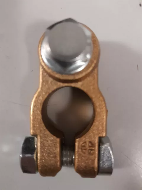 Brass Positive Battery Clamp