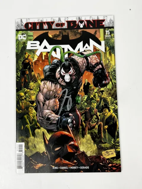 Batman #75 A City of Bane (DC, 2019) Signed by Tom King