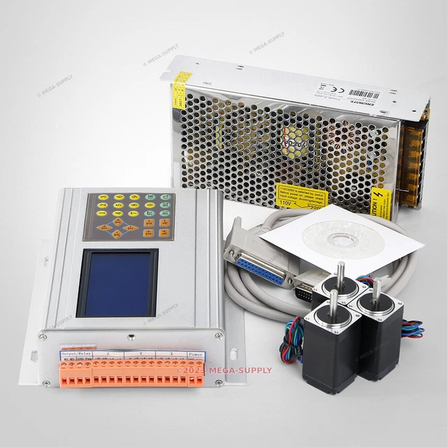 ENGMATE 3 AXES CNC Kit TB6600 Carte Driver Nema11 13oz-in Moteur 12V ...