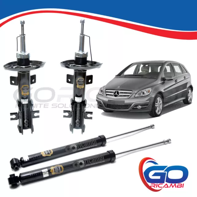 Kit 4 Ammortizzatori Anteriori + Posteriori Mercedes Classe B W245 180 200 Cdi