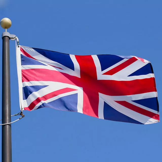 5*3FT United Kingdom National Polyster Flag For Courtyard Decoration 90*1A`zz
