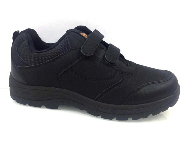 SCARPE UOMO SCARPONI Trekking da Ginnastica SPORTIVE Anfibi STRAPPO Nero