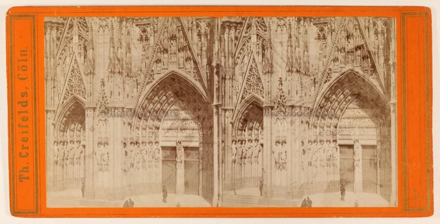 Tirage Albuminé Vintage - Cologne, Basilique Saint-Géréon - Circa 1875 - 16x20 Cm